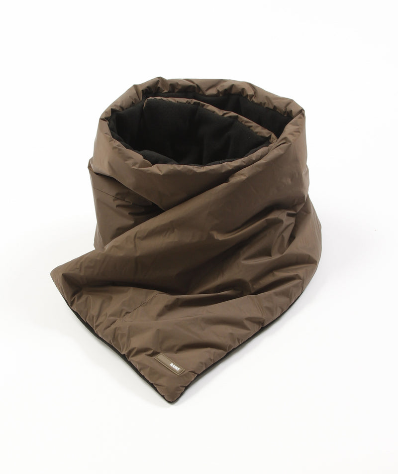 Rains - Padded Nylon Scarf - Wood