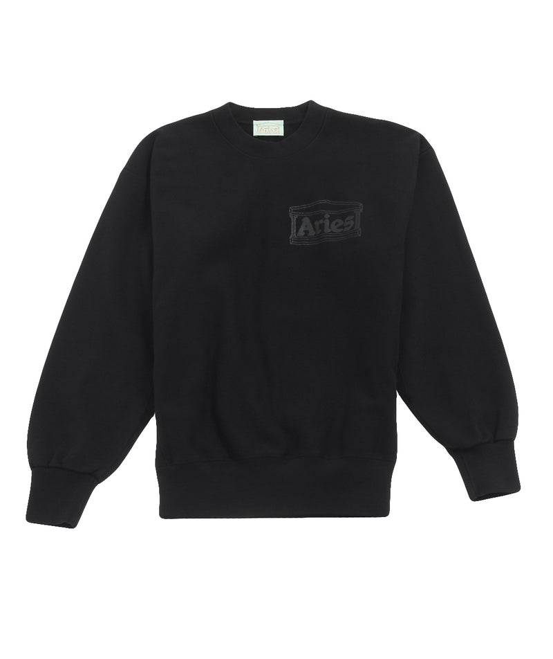 Aries Premium Temple Sweatshirt - Black