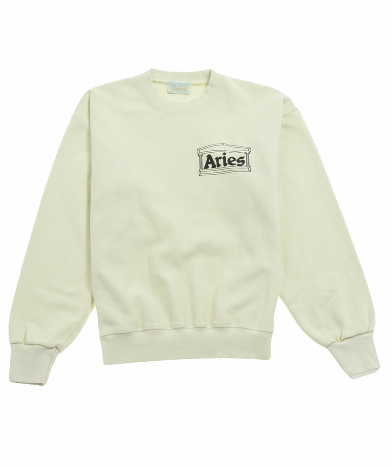 Aries - Premium Temple Sweatshirt - Pastel Green