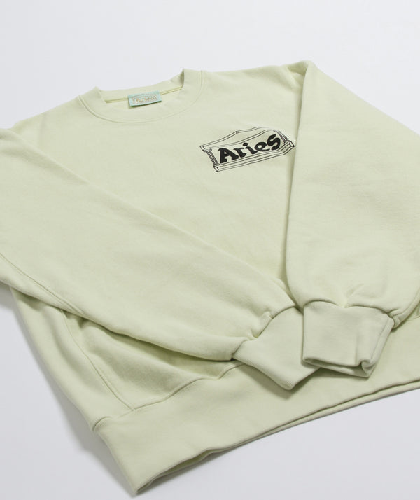 Aries - Premium Temple Sweatshirt - Pastel Green