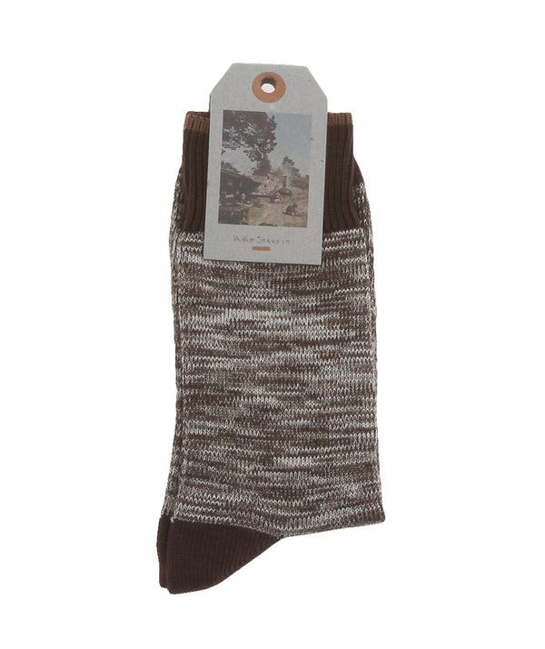 Nudie Jeans - Rasmusson Multi Yarn Socks - Brown