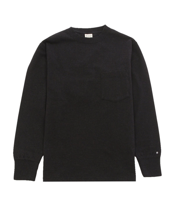 Snow Peak - Recycled Cotton Heavy L/S T-Shirt - Black