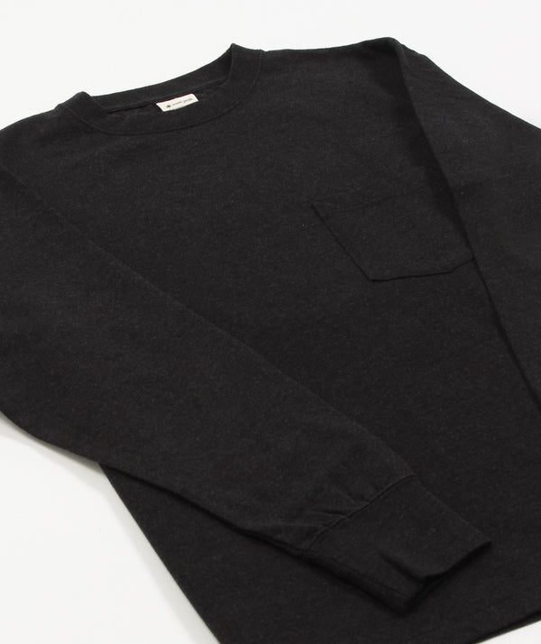 Snow Peak - Recycled Cotton Heavy L/S T-Shirt - Black