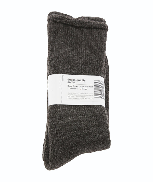 Decka - Room Socks - Charcoal