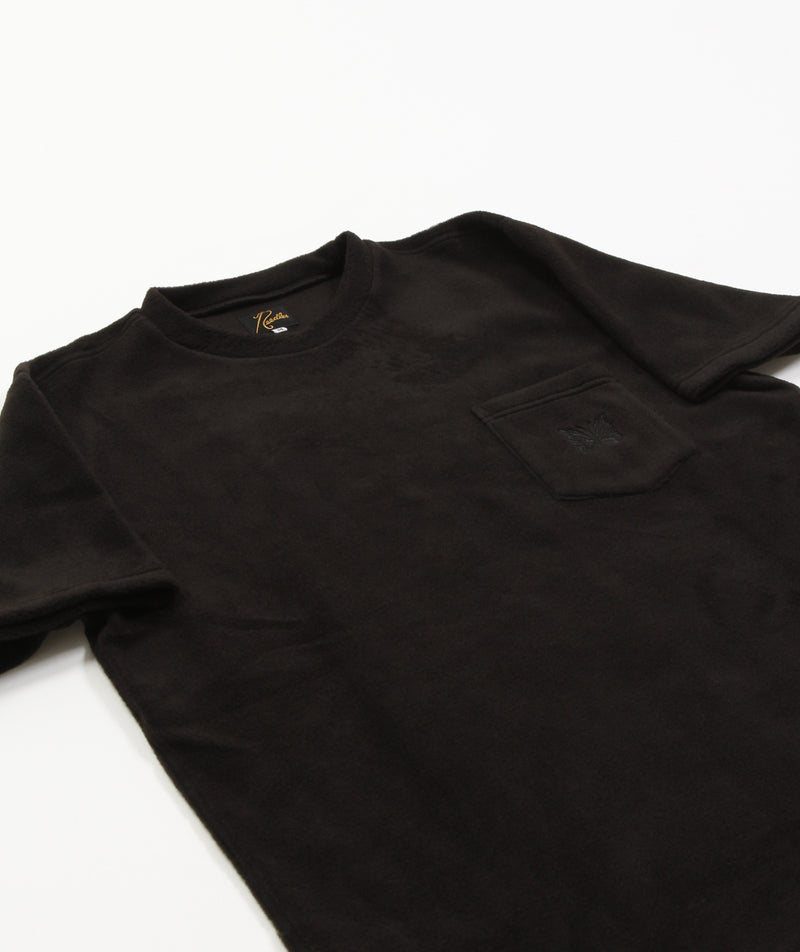 Needles - SS Crew Neck Tee Poly Fleece - Black