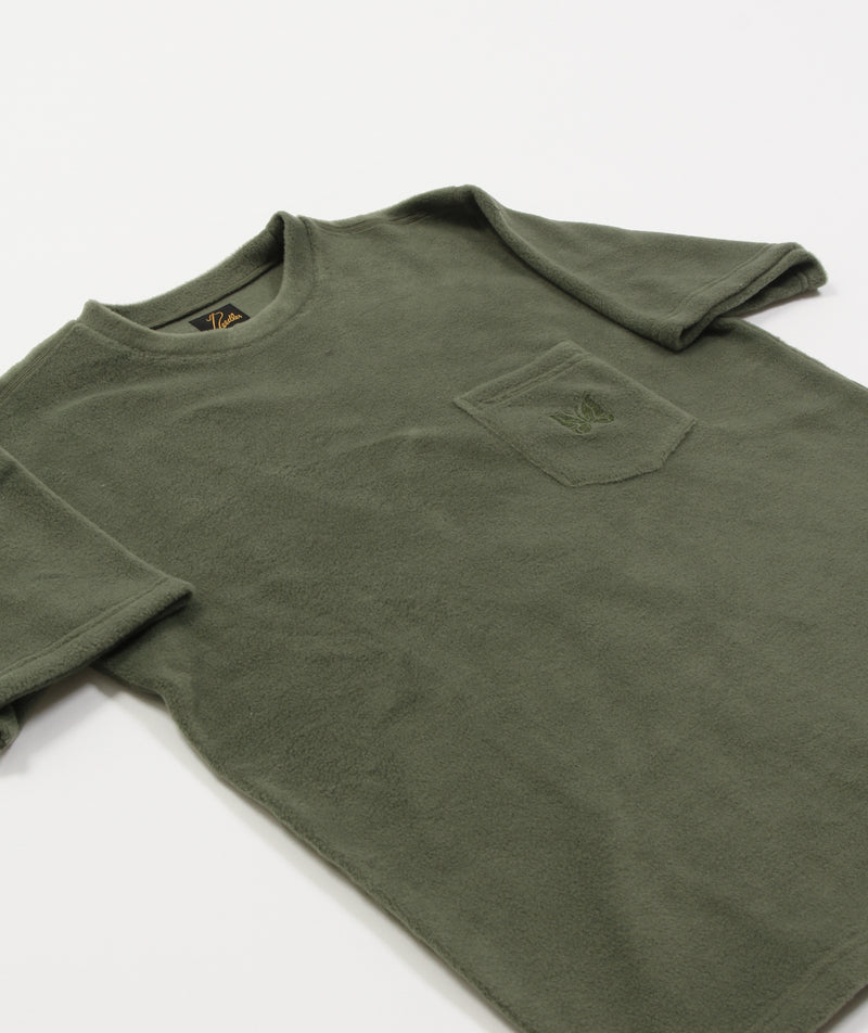 Needles - SS Crew Neck Tee Poly Fleece - Green