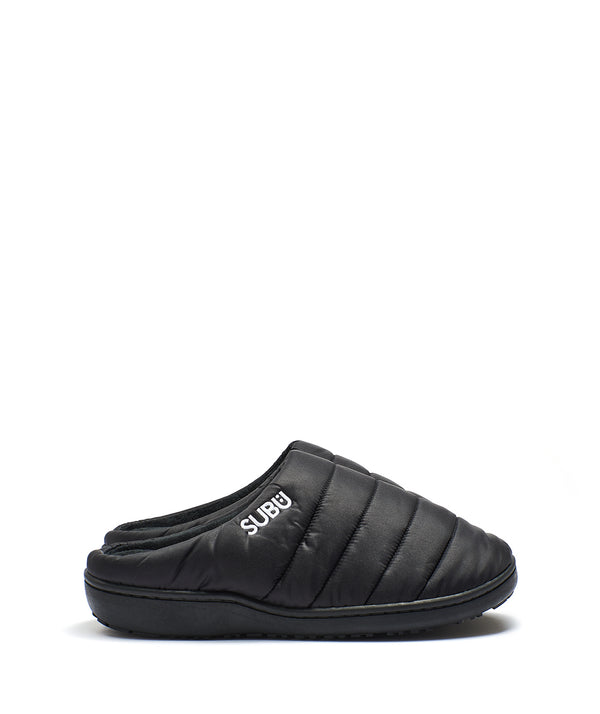 Subu - Quilted Sandals - Black