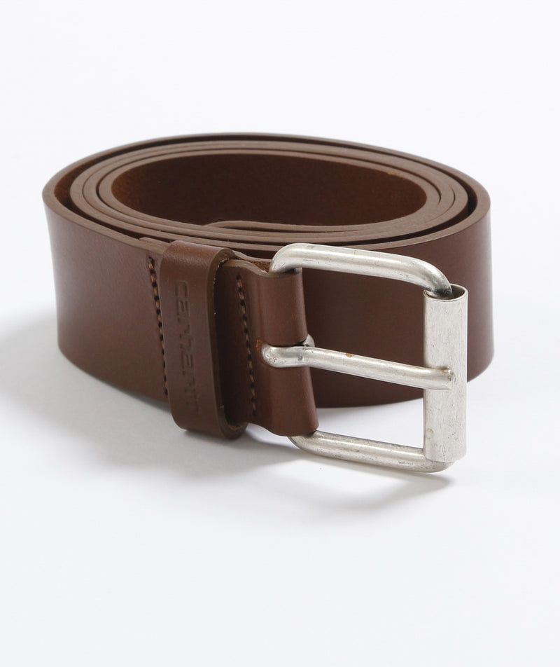Carhartt Script Belt Cognac Silver Shop at Copperfield