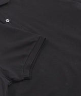 Sunspel - Pique polo shirt - Black