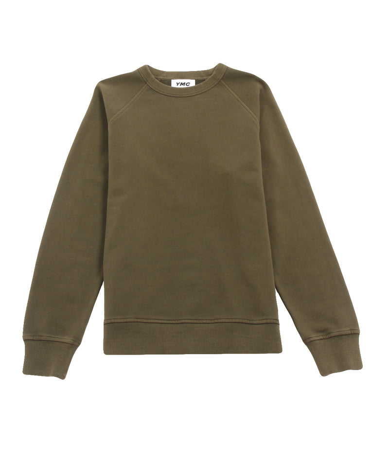 YMC - Shrank Sweatshirt - Dark Olive