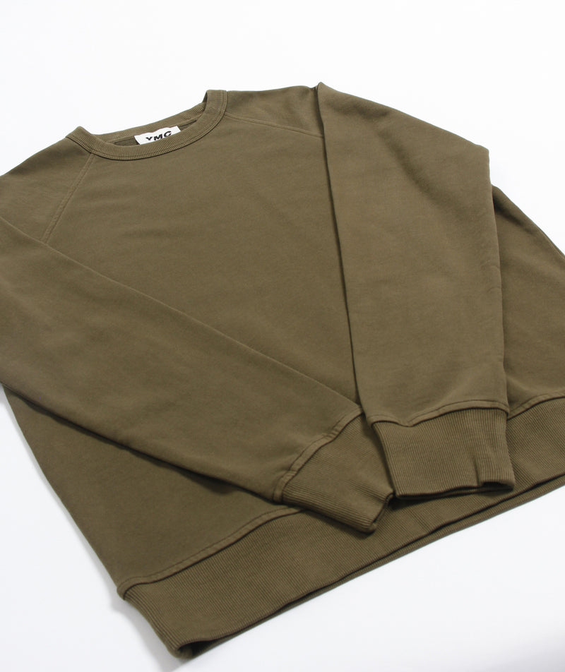 YMC - Shrank Sweatshirt - Dark Olive