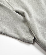 SNOW PEAK: Recycled Cotton Sweat Crewneck "Marl Grey"