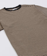 POP - Stripe Logo T-Shirt - Black