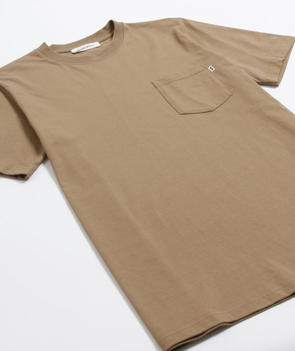 Wood Wood - Bobby Pocket T-Shirt - Dark Brown