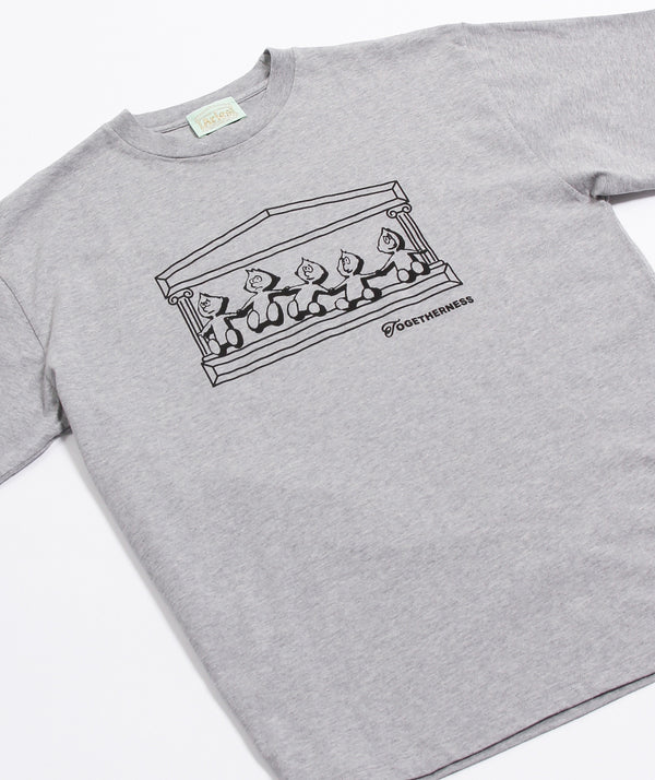 Aries - Togetherness Tee - Grey Marl