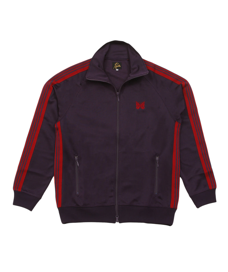 Needles - Track Jacket Poly Smooth - Dk Purple