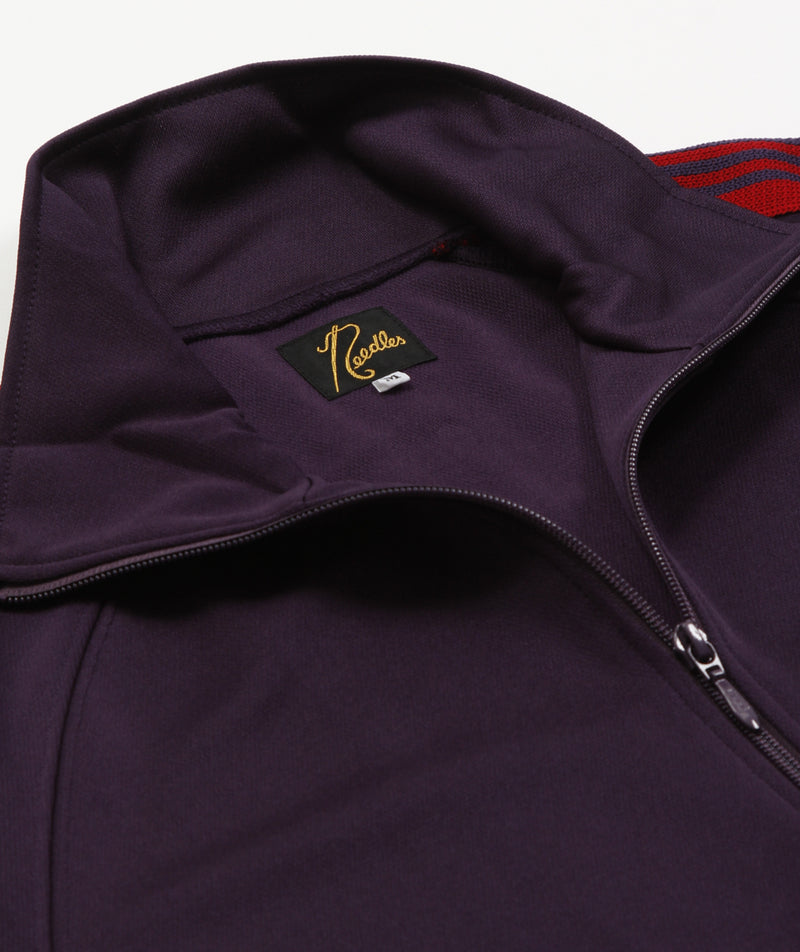 Needles - Track Jacket Poly Smooth - Dk Purple