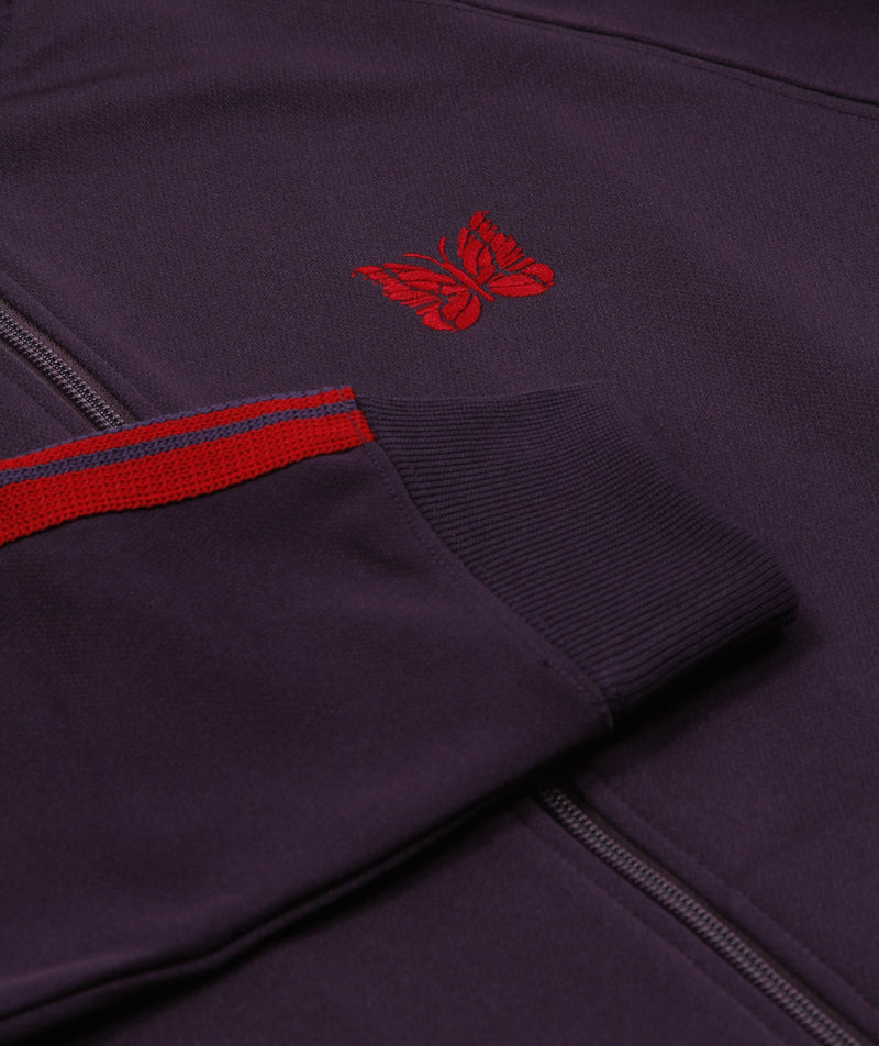 Needles - Track Jacket Poly Smooth - Dk Purple