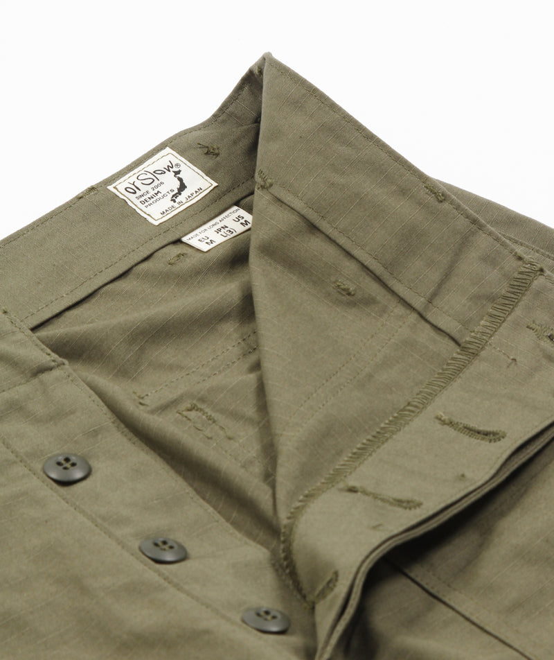 Green army shop fatigue pants