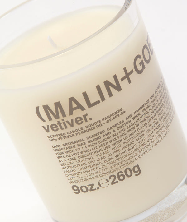 Malin + Goetz - Vetiver Candle - 9oz