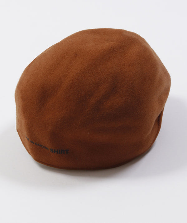 CDG Shirt - Wool Beret - Brown