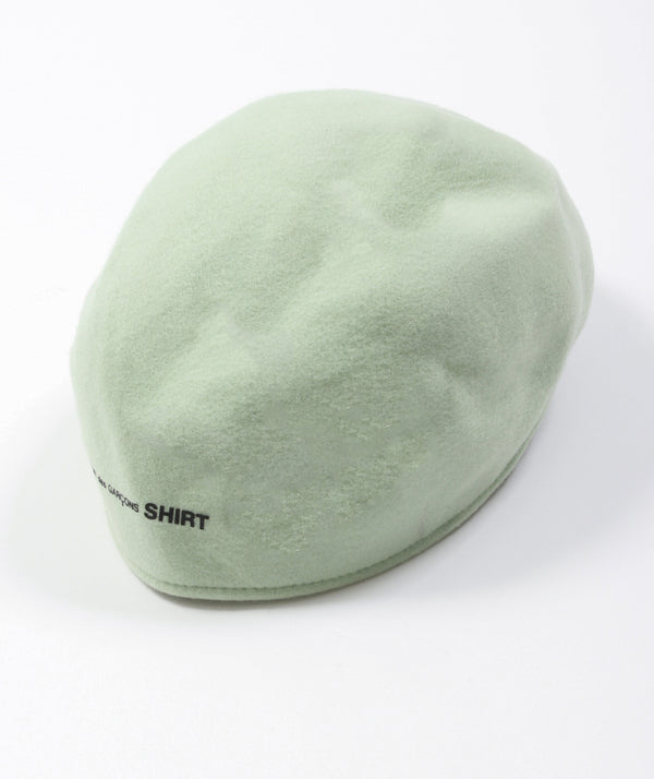 CDG Shirt - Wool Beret - Pale Green