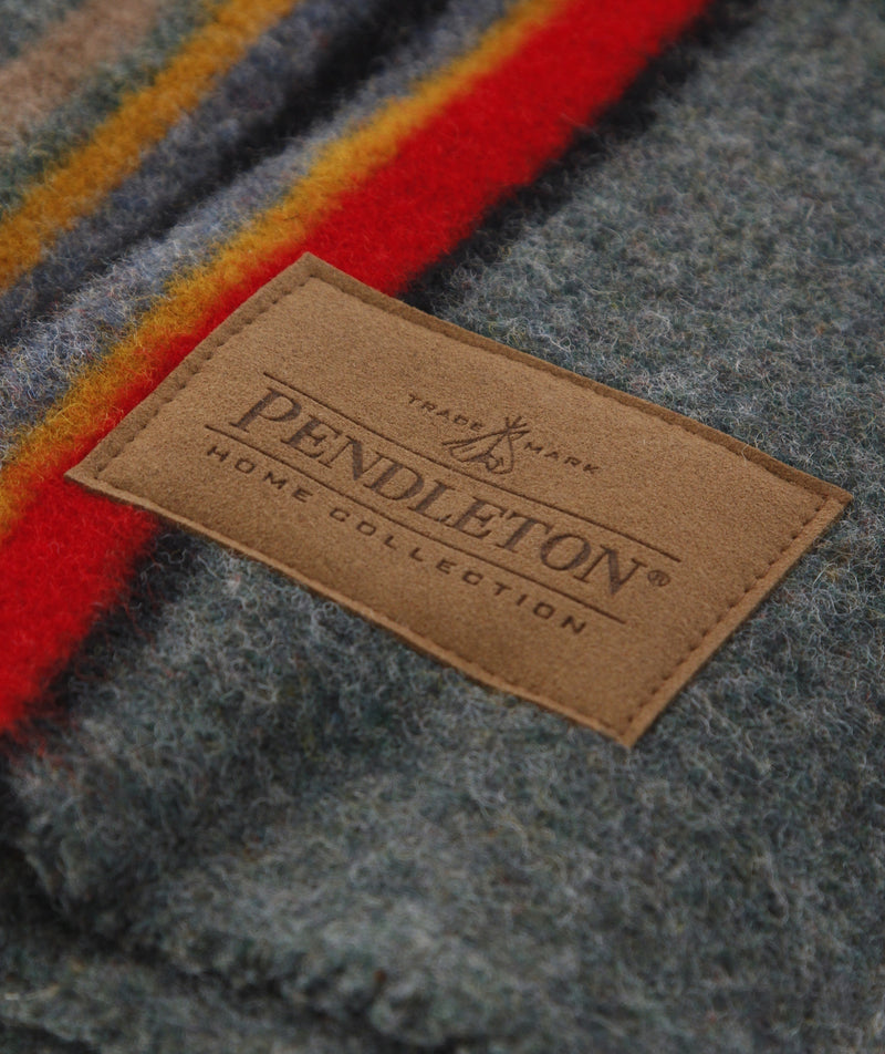Pendleton - Yakima Throw - Green Heather Mix