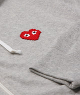 CDG Play - Zip up Invader Herat Sweat