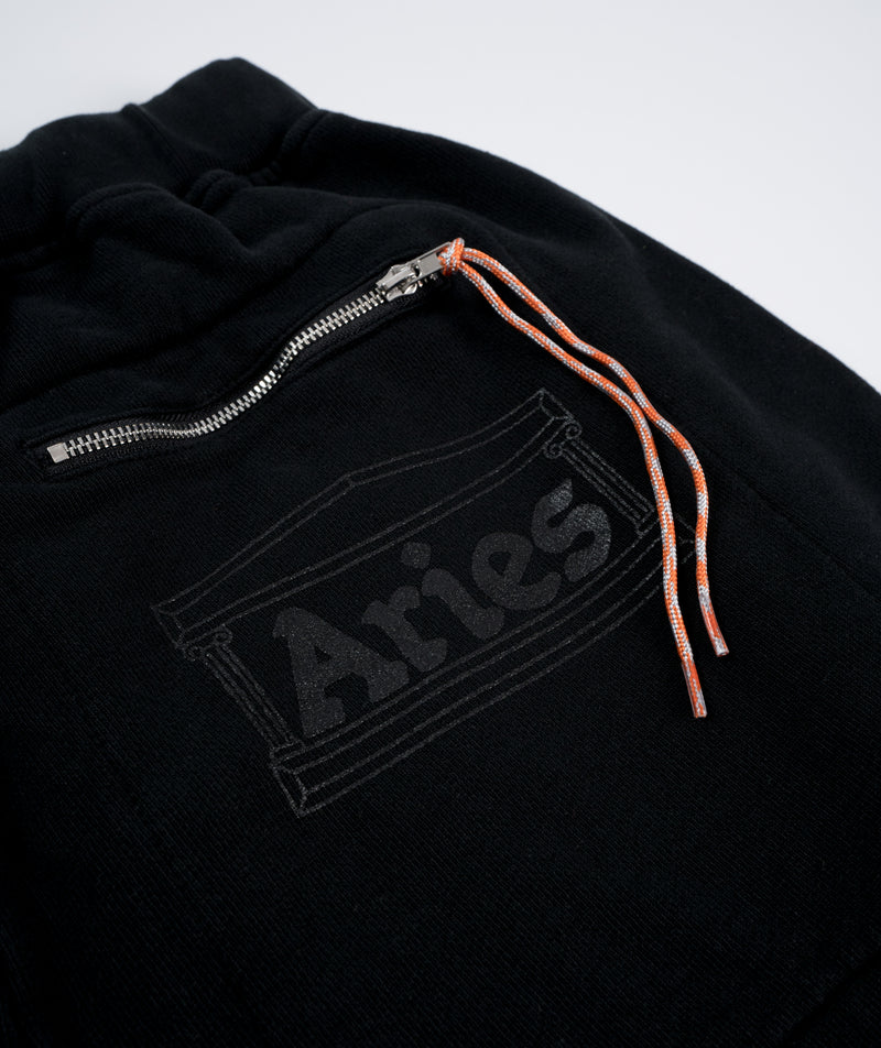 Aries Premium Temple Sweatshort - Black