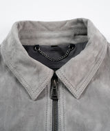 Belstaff Tour Suede Overshirt Granite - Grey