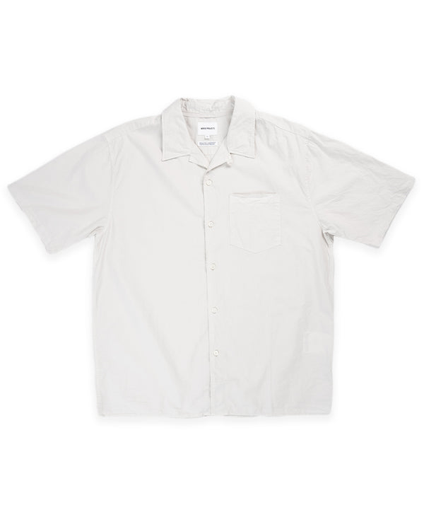 Norse Projects Carsten Tencel SS Shirt - Marble White