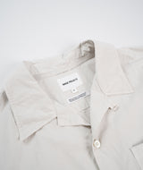 Norse Projects Carsten Tencel SS Shirt - Marble White