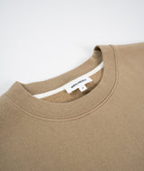 Norse Projects Arne Chain Stitch Logo Sweater - Utility Khaki