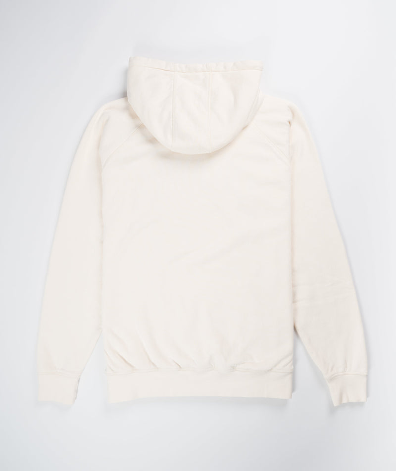 POP Trading Company Arch Hooded Sweat - Off White