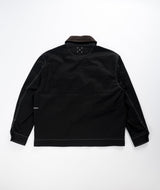 POP Trading Company Full Zip Jacket - Black