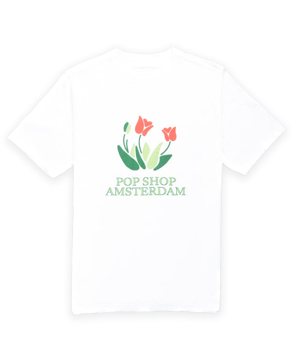 POP Trading Company Tulip T-Shirt - White