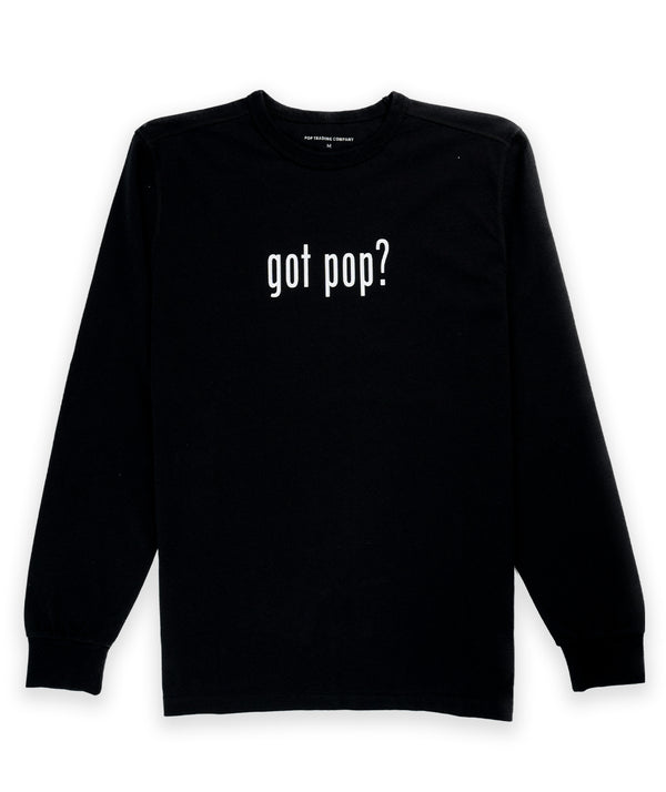 POP Trading Company Got Pop Longsleeve Top - Black