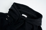 POP Trading Company Logo Hooded Sweat - Black/White