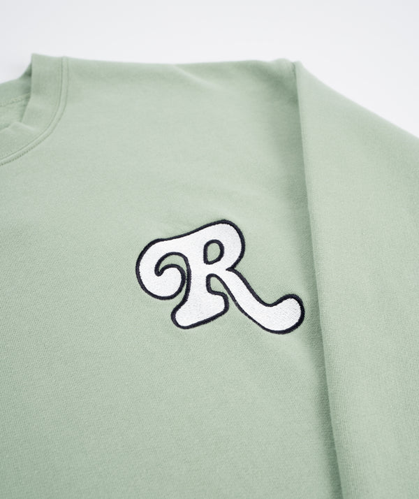 Reception Club Sweat Icon B - Smoke Green