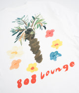 Reception 808 Tiki Bar Jersey LS Tee - White