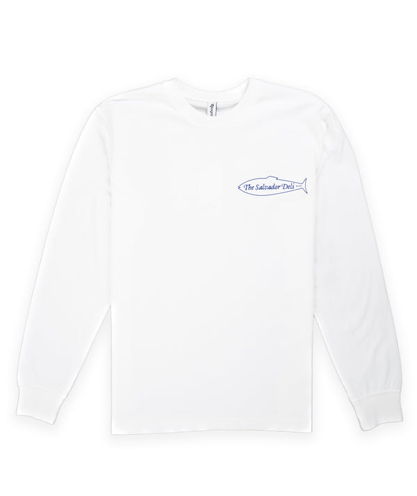 Reception Salvador Long Sleeve T-Shirt - White