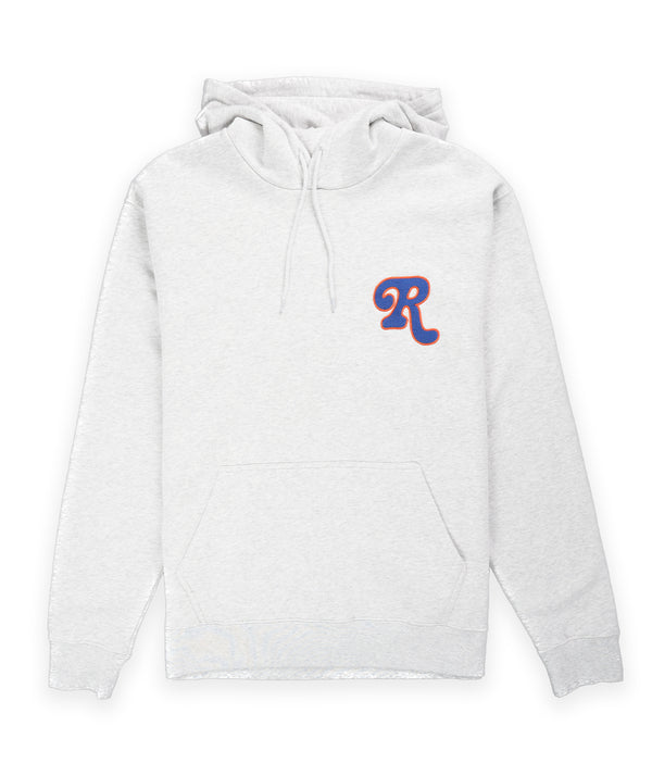 Reception Hooded Sweat Icon B - Athletic Grey