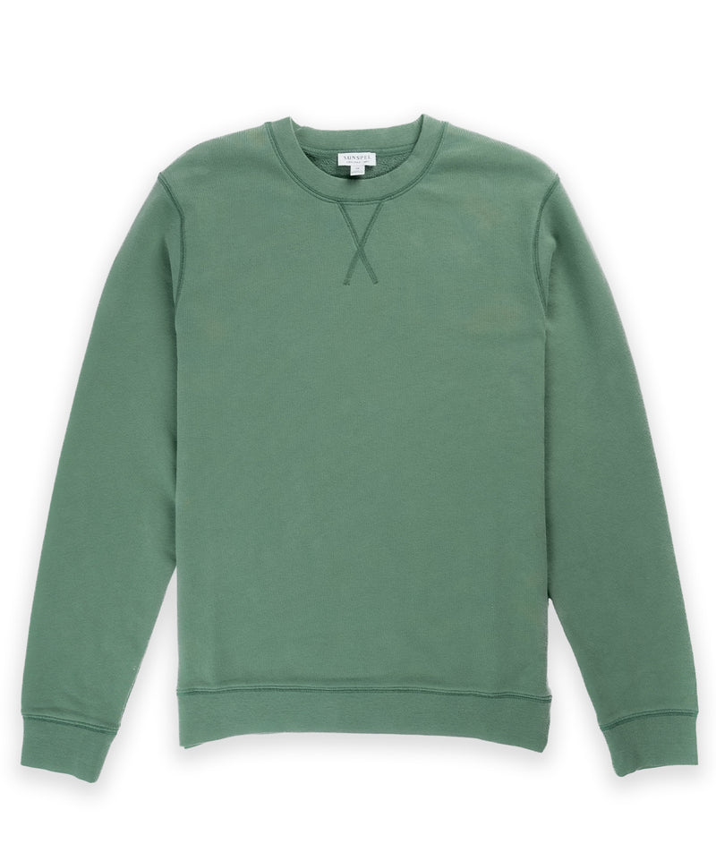 Sunspel Sweatshirt - Thyme