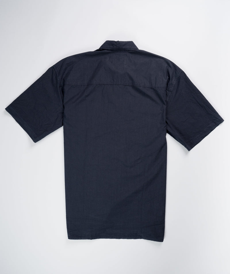 YMC Mitchum Short Sleeve Shirt - Navy