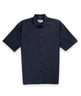 YMC Mitchum Short Sleeve Shirt - Navy