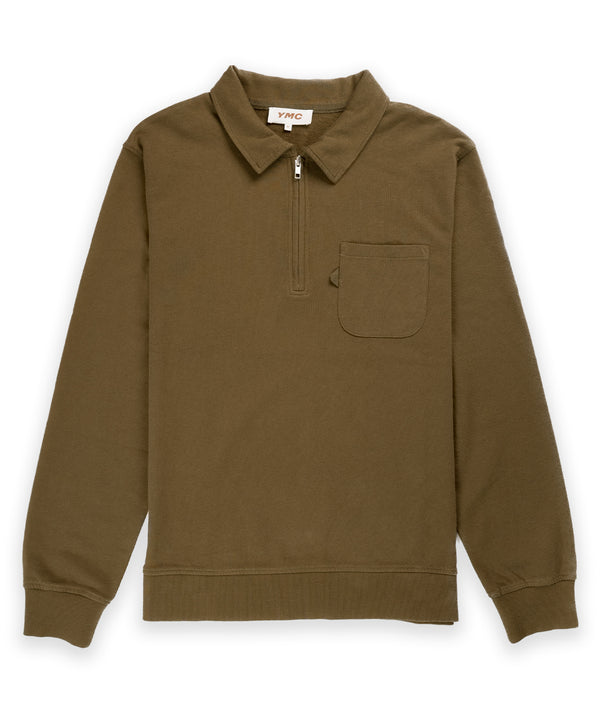 YMC Sugden Sweatshirt - Olive