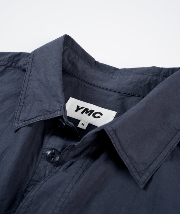 YMC Mitchum Short Sleeve Shirt - Navy